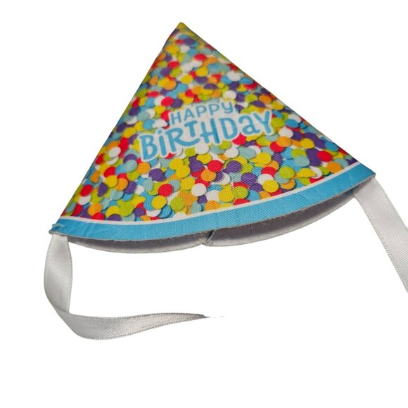 Build a Bear Happy Birthday 14 inch Plush Cupcake Blue T-Shirt Hat Stuffed Toy - Picture 9 of 13